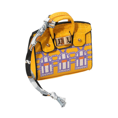 Mini-Tote Handbag Charm - Essential Elements Chicago