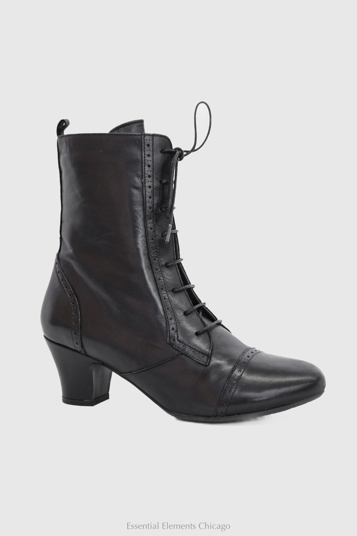 Miz Mooz Flicka Leather Boots - Black - Essential Elements Chicago