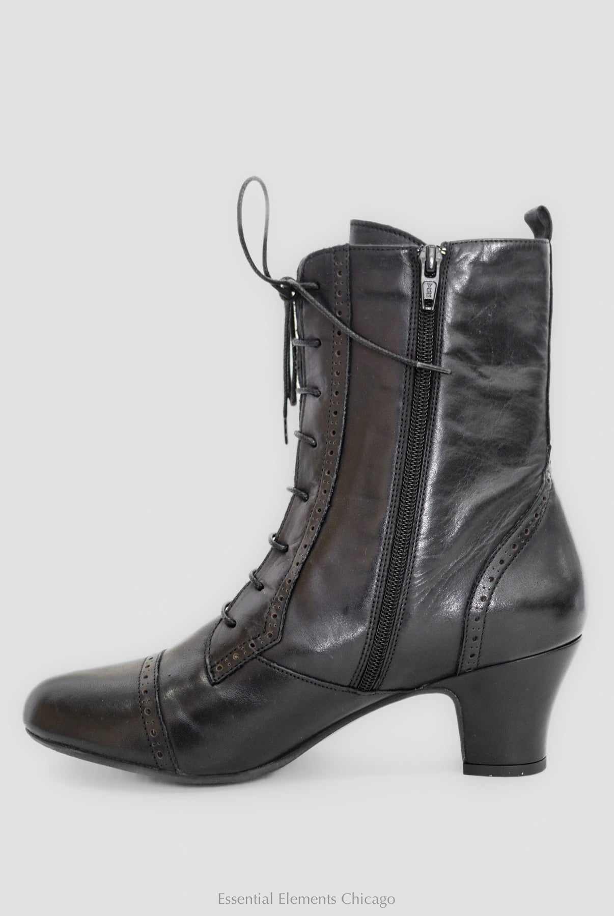 Miz Mooz Flicka Leather Boots - Black - Essential Elements Chicago