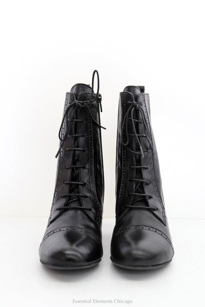 Miz Mooz Flicka Leather Boots - Black - Essential Elements Chicago
