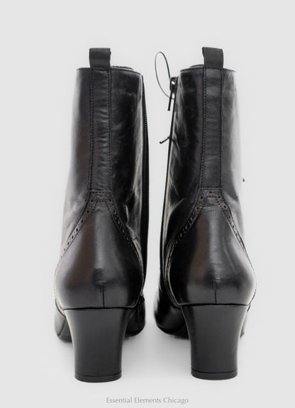 Miz Mooz Flicka Leather Boots - Black - Essential Elements Chicago