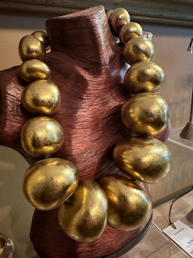 Monies Goldfoil Necklace - Essential Elements Chicago