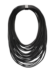 Monies Multi-Strand Leather Necklace - Essential Elements Chicago