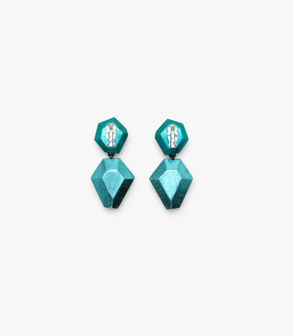 Monies Nebu Earring, Blue - Essential Elements Chicago