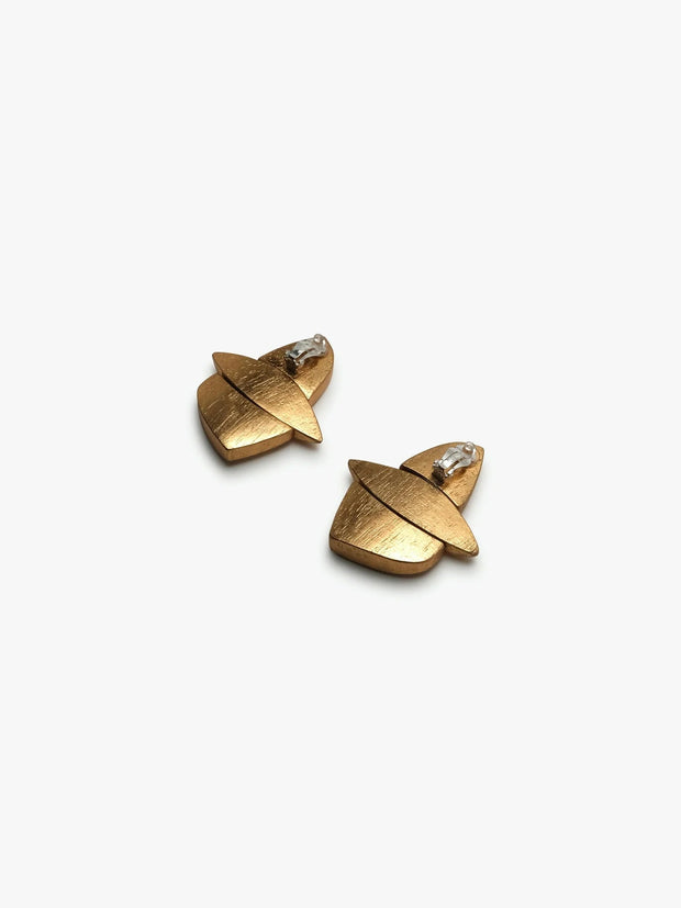 Monies Olia Earrings, Goldfoil - Essential Elements Chicago