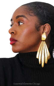 Monies Taylor Earrings, Goldfoil - Essential Elements Chicago