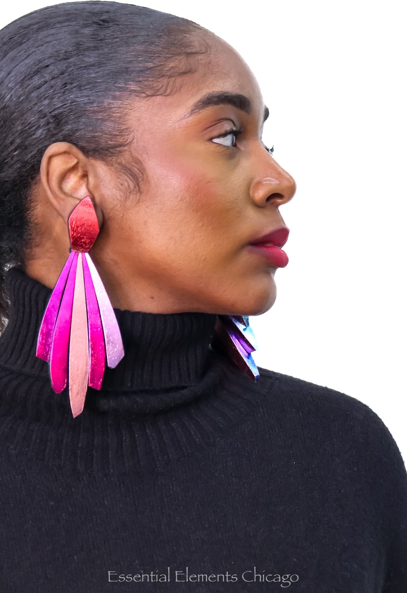 Monies Taylor Earrings, Pinks - Essential Elements Chicago