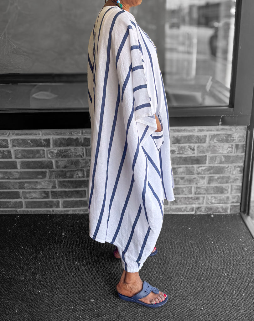 Monroe Linen Tunic - Essential Elements Chicago
