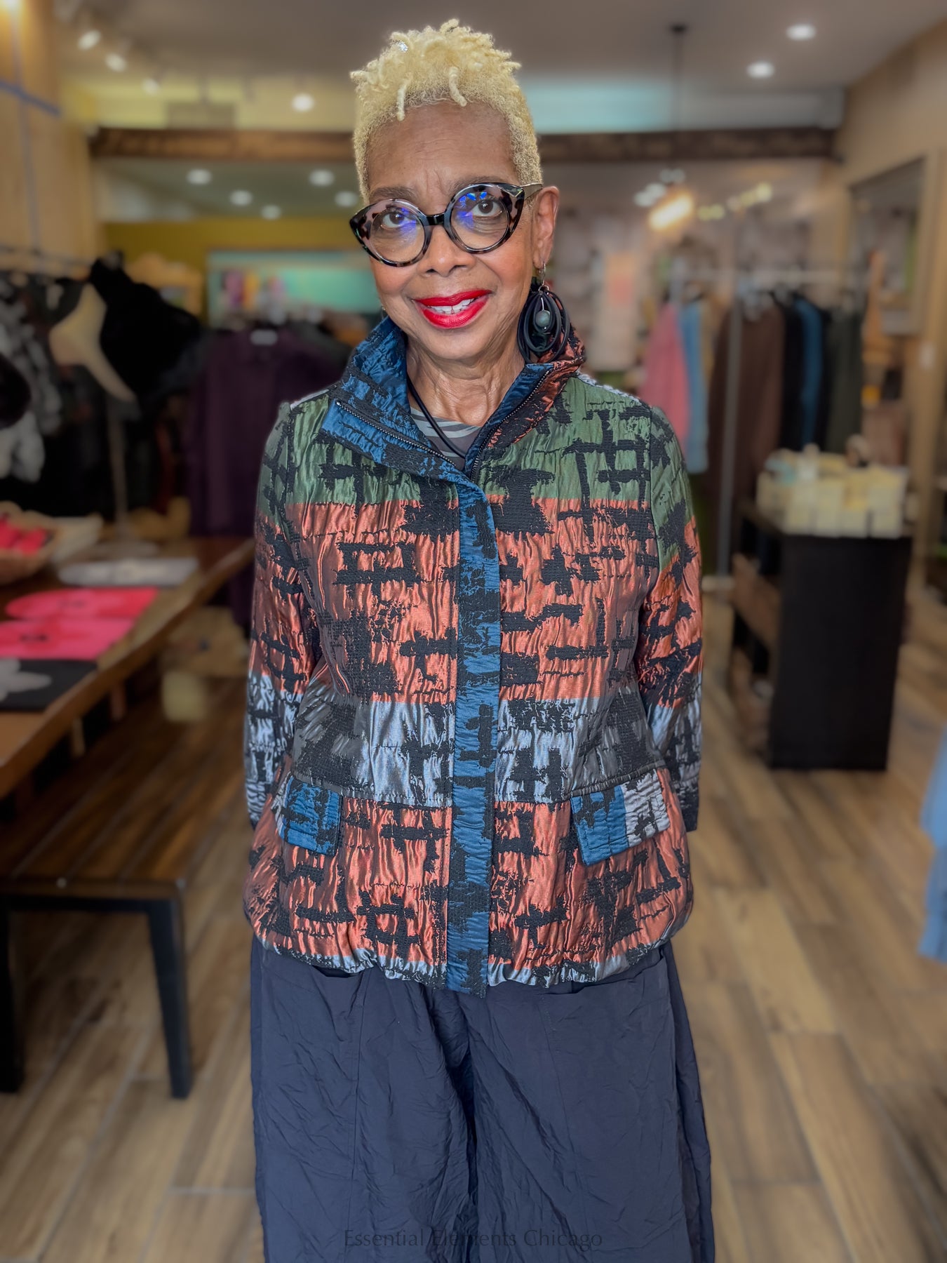 Moonlight Colorblock Jacket - Essential Elements Chicago