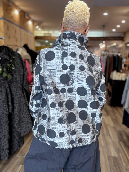 Moonlight Dotted News Jacket
