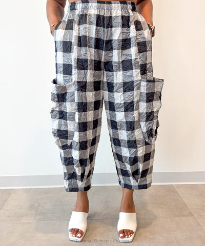 Moonlight Gingham Pants - Essential Elements Chicago