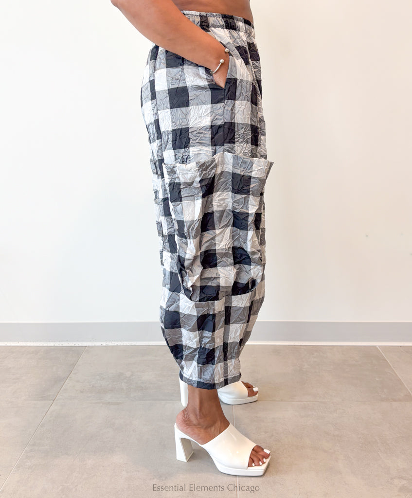 Moonlight Gingham Pants - Essential Elements Chicago