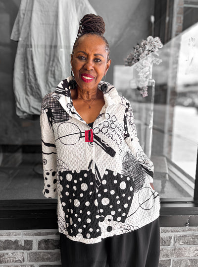 Moonlight Wire Collar Top - Essential Elements Chicago