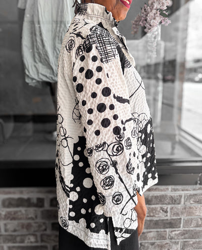 Moonlight Wire Collar Top - Essential Elements Chicago