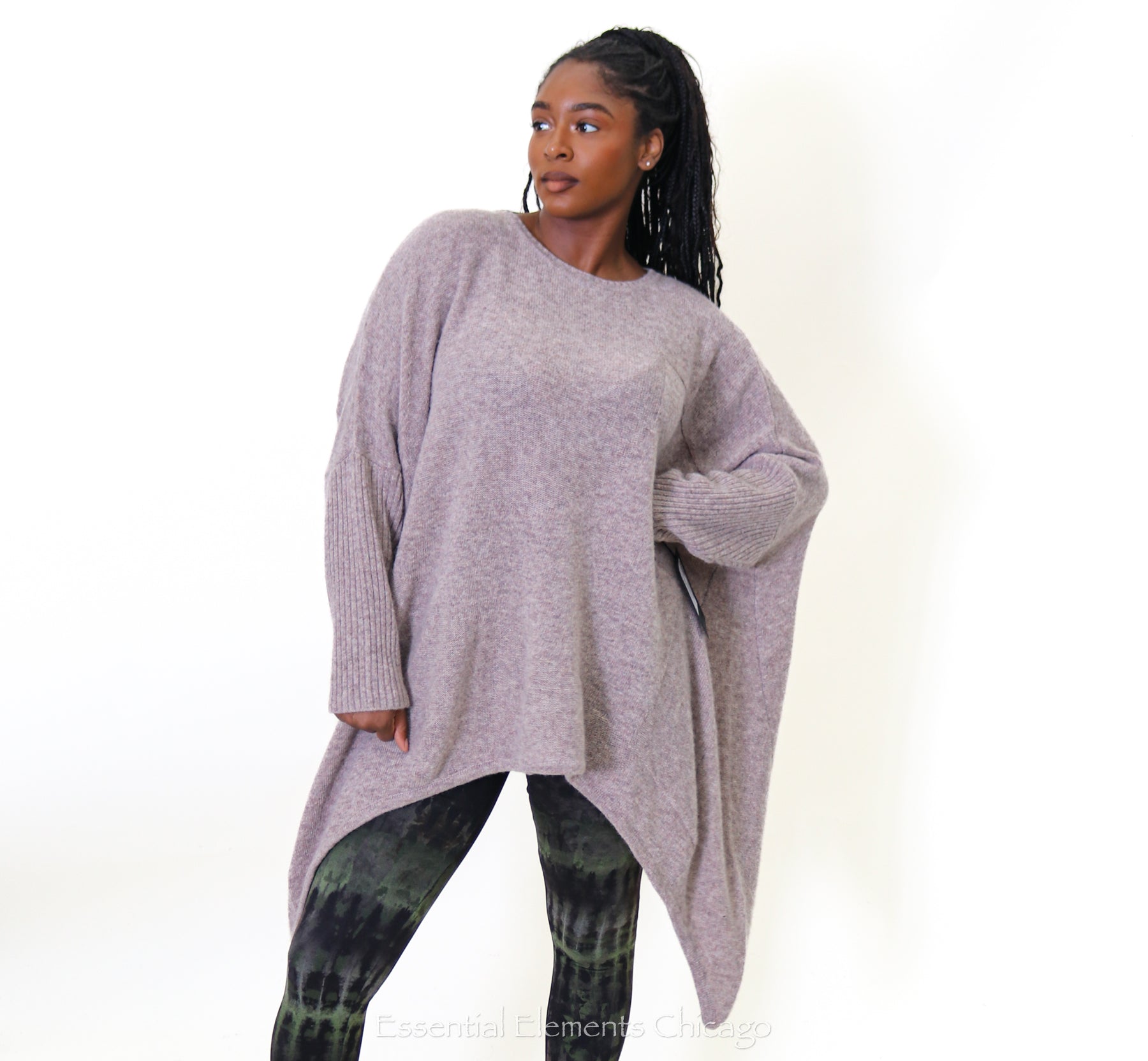 Moyuru Oversized Wool Sweater - Essential Elements Chicago