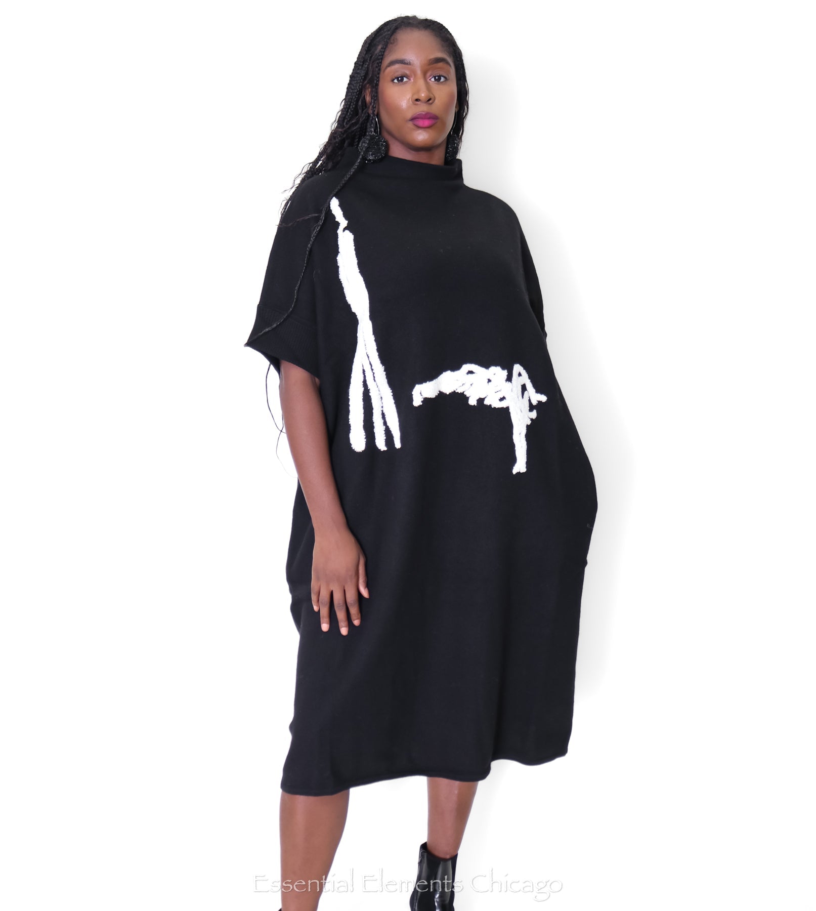 Moyuru  Sweater Dress - Essential Elements Chicago