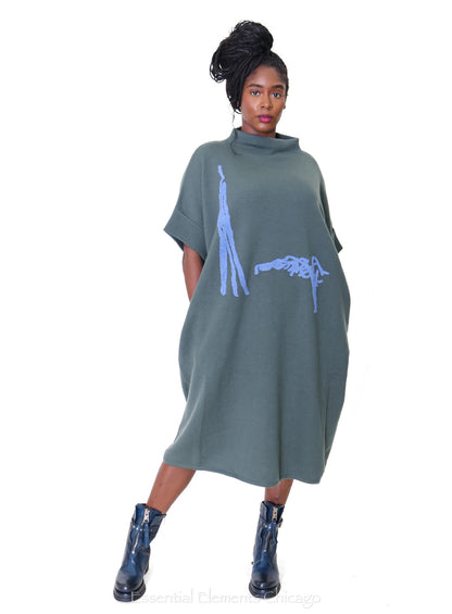 Moyuru  Sweater Dress - Essential Elements Chicago