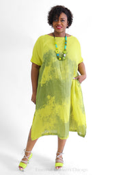 Moyuru Watercolor Dress - Essential Elements Chicago