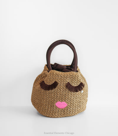 Ms. Ruby Straw Mini-Tote - Essential Elements Chicago