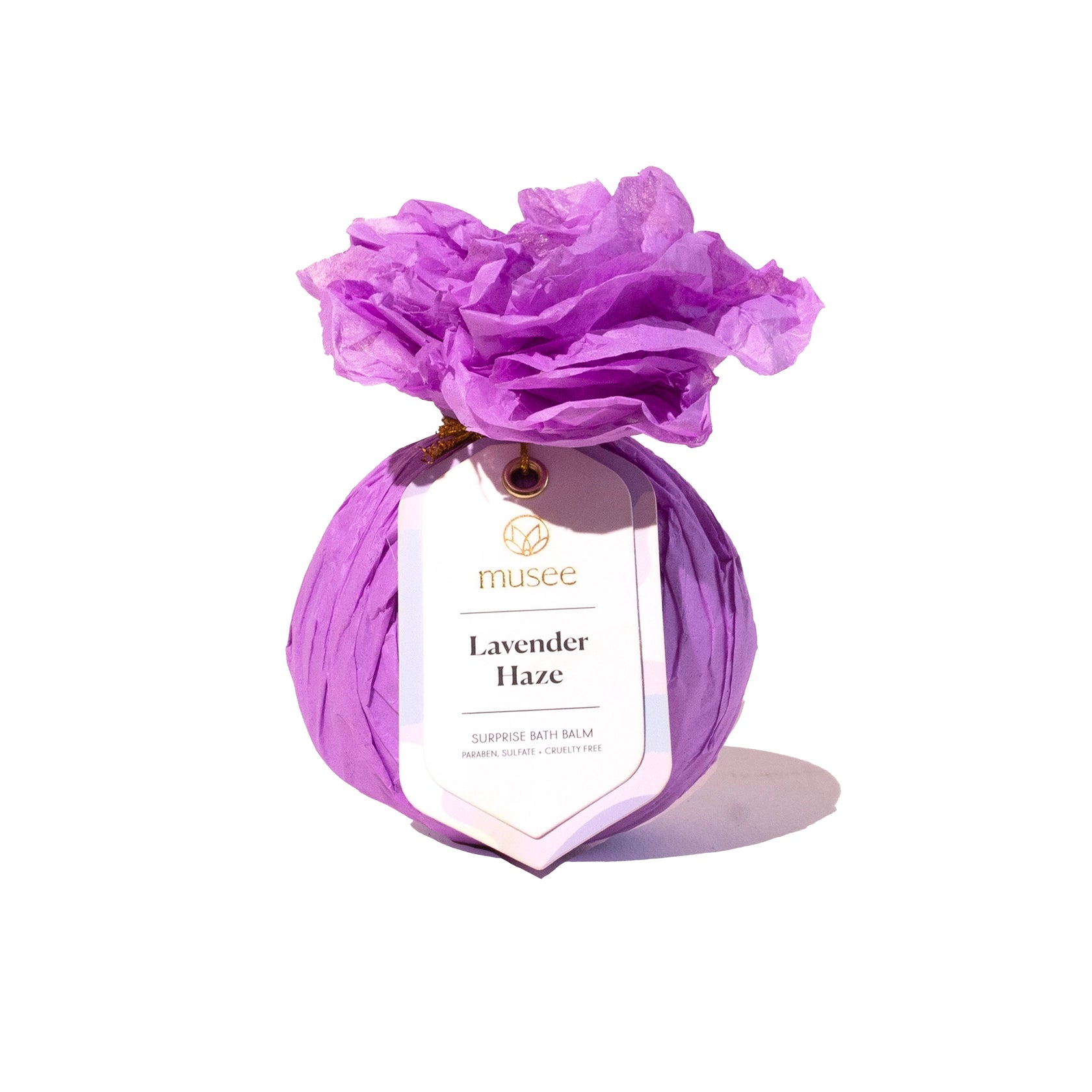 Musee Lavender Haze Bath Bomb - Essential Elements Chicago