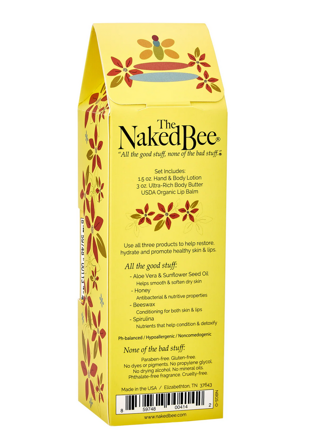 Naked Bee Orange Blossom Honey Gift Collection - Essential Elements Chicago