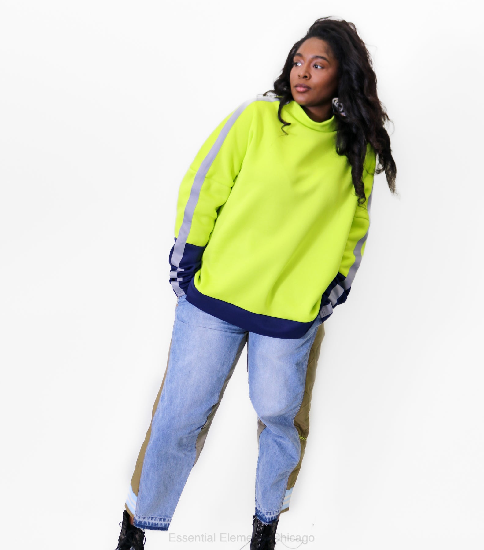 Neon Lights Sweatshirt - Essential Elements Chicago