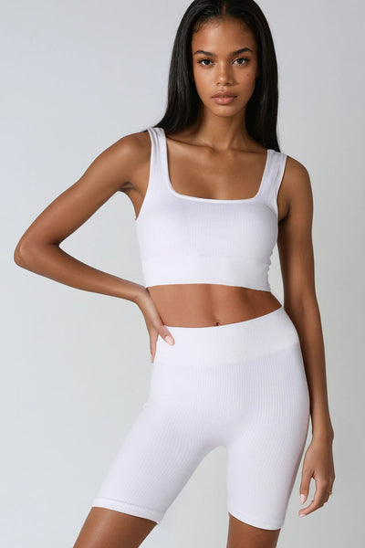 Niki Biki Ribbed High Waist Shorts - Essential Elements Chicago