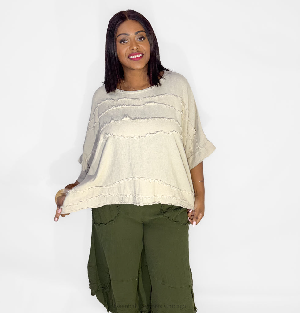 Oh My Gauze Horizon Top - Essential Elements Chicago
