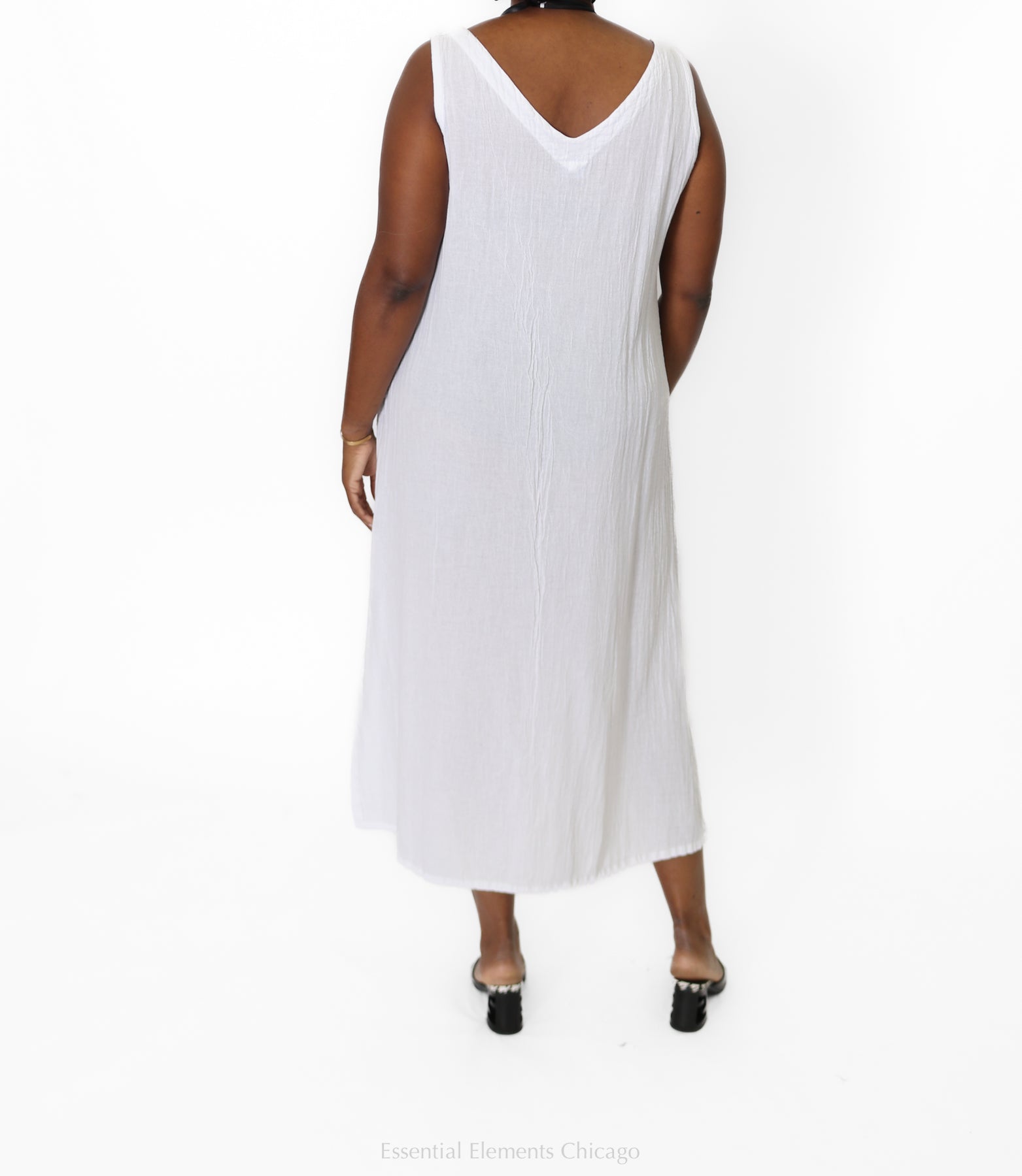 Oh My Gauze Sangria Dress - Essential Elements Chicago