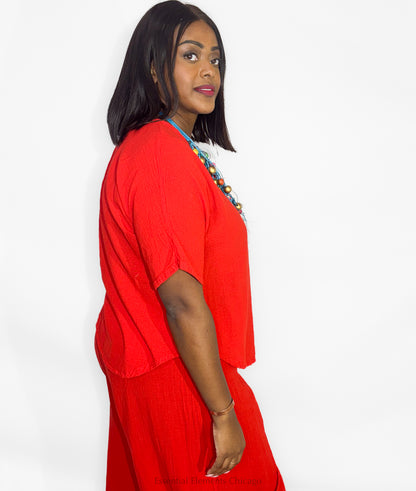 Oh My Gauze Tess Top - Essential Elements Chicago