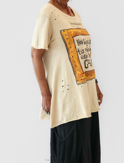 On A Scale of One to God Tee - Essential Elements Chicago