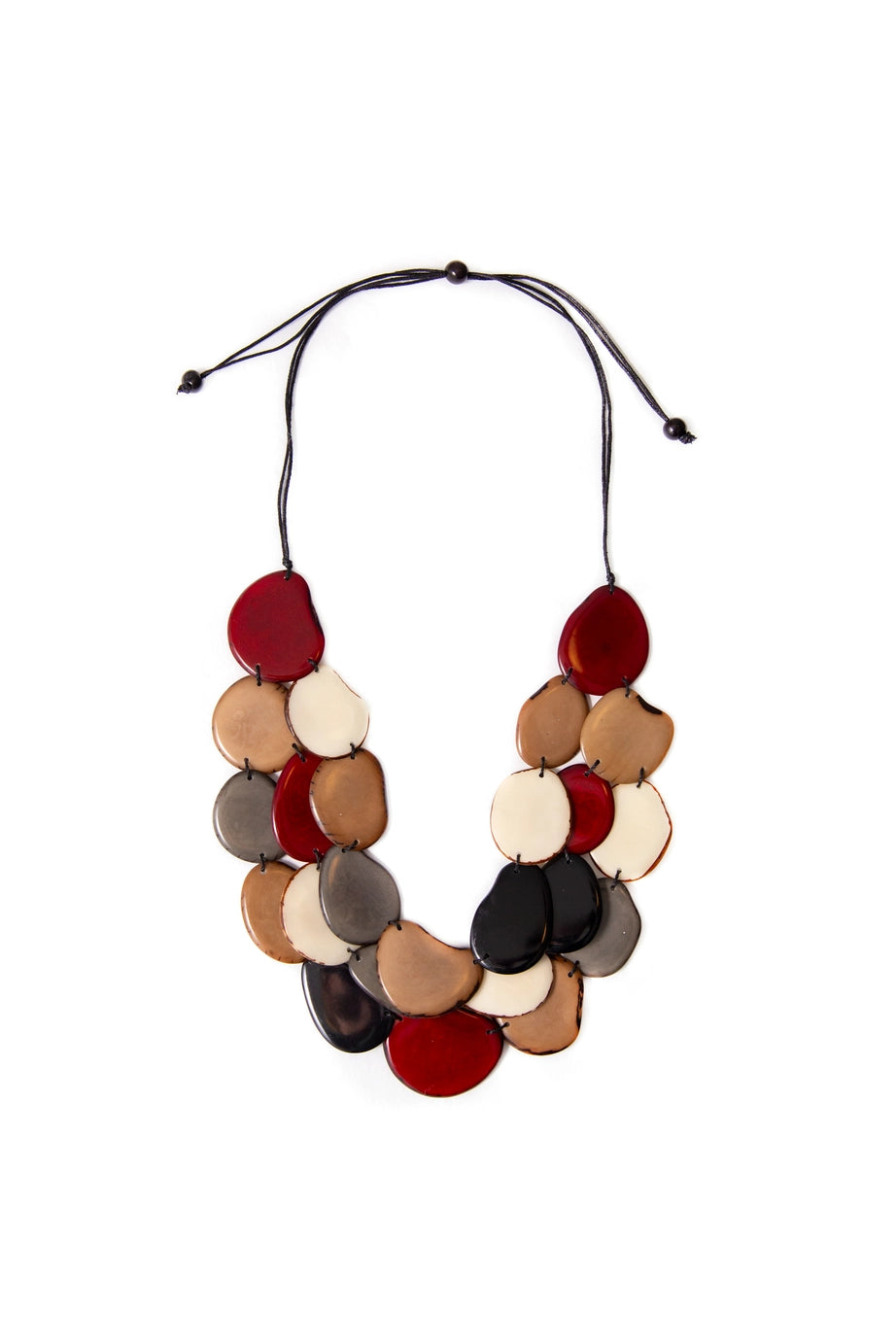 Organic Tagua Amigas Necklace - Essential Elements Chicago