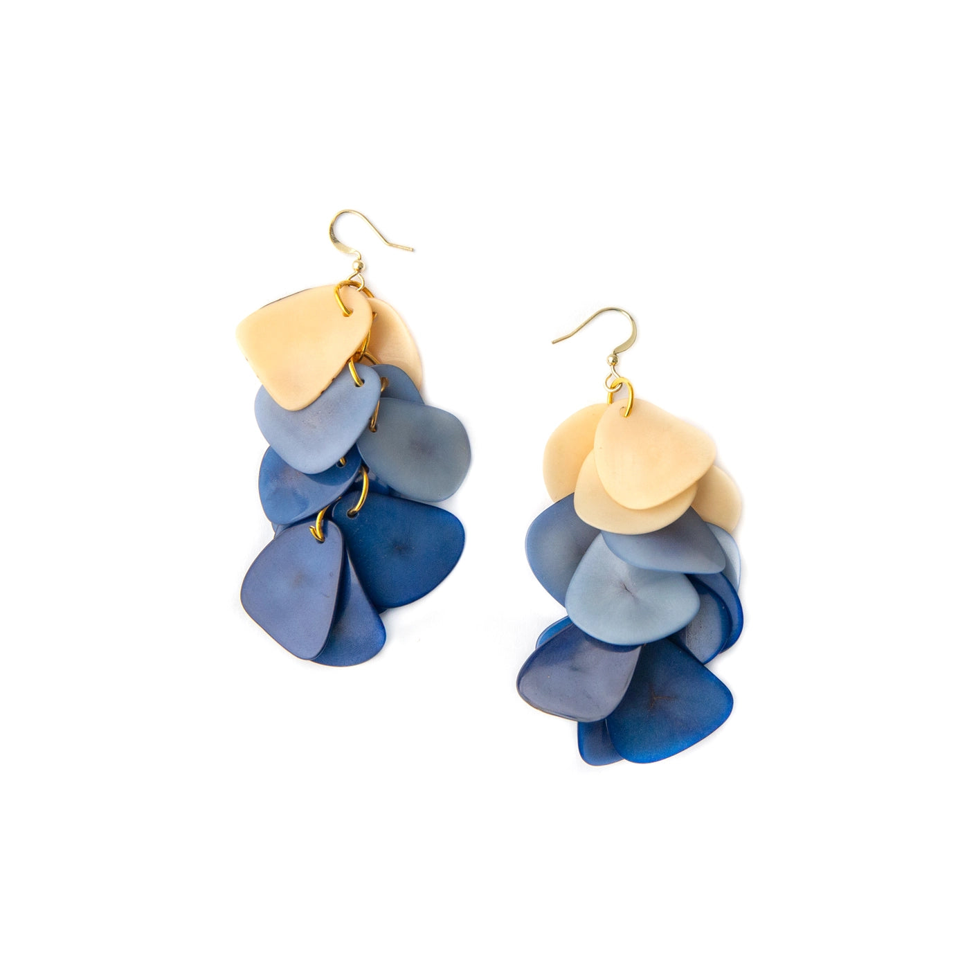 Organic Tagua Bailey Earrings - Essential Elements Chicago
