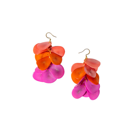 Organic Tagua Bailey Earrings - Essential Elements Chicago