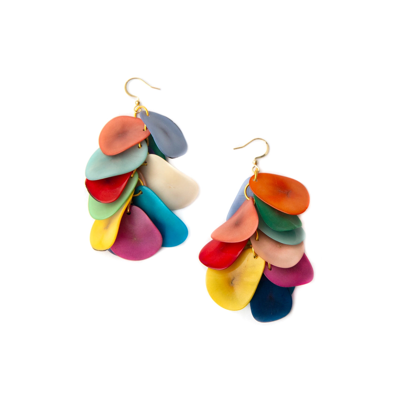 Organic Tagua Bailey Earrings - Essential Elements Chicago