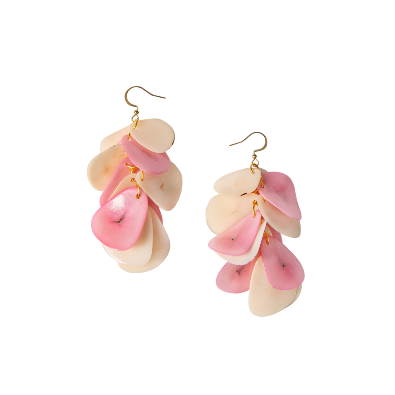 Organic Tagua Bailey Earrings - Essential Elements Chicago