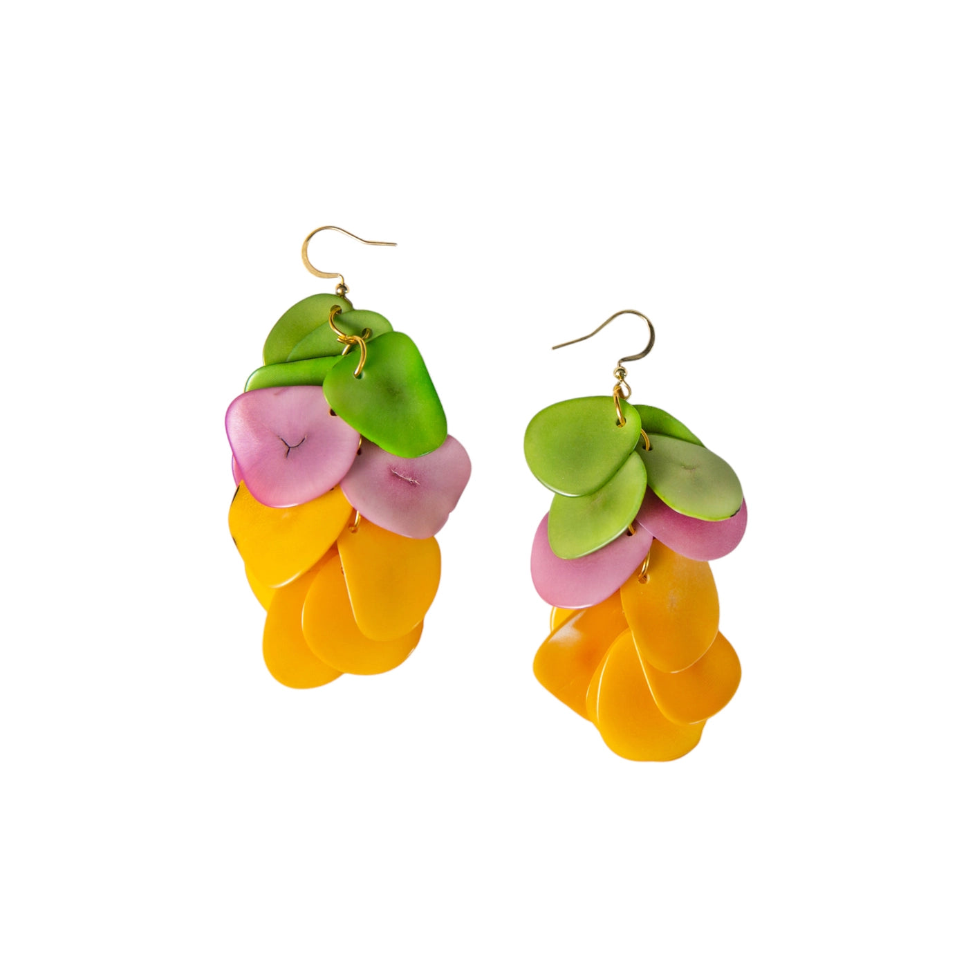 Organic Tagua Bailey Earrings - Essential Elements Chicago