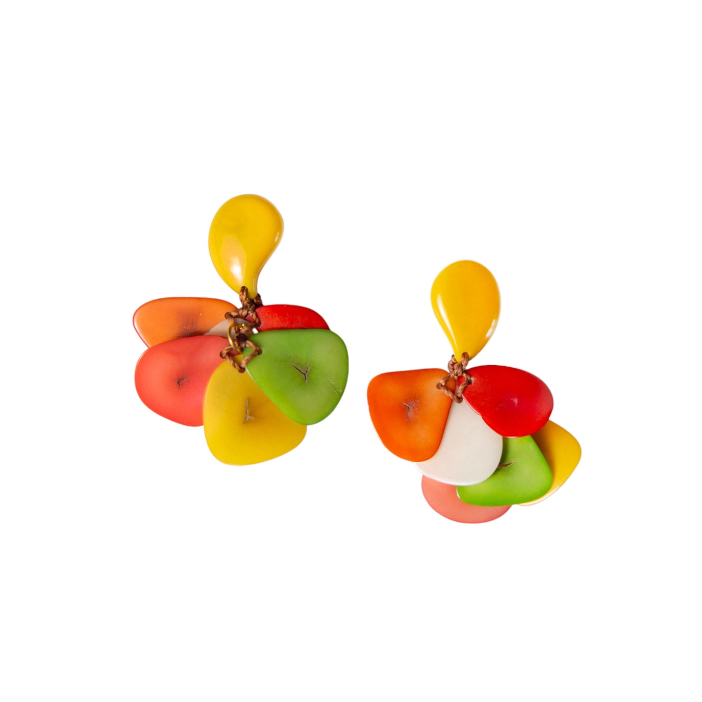 Organic Tagua Dorothea Earrings - Essential Elements Chicago