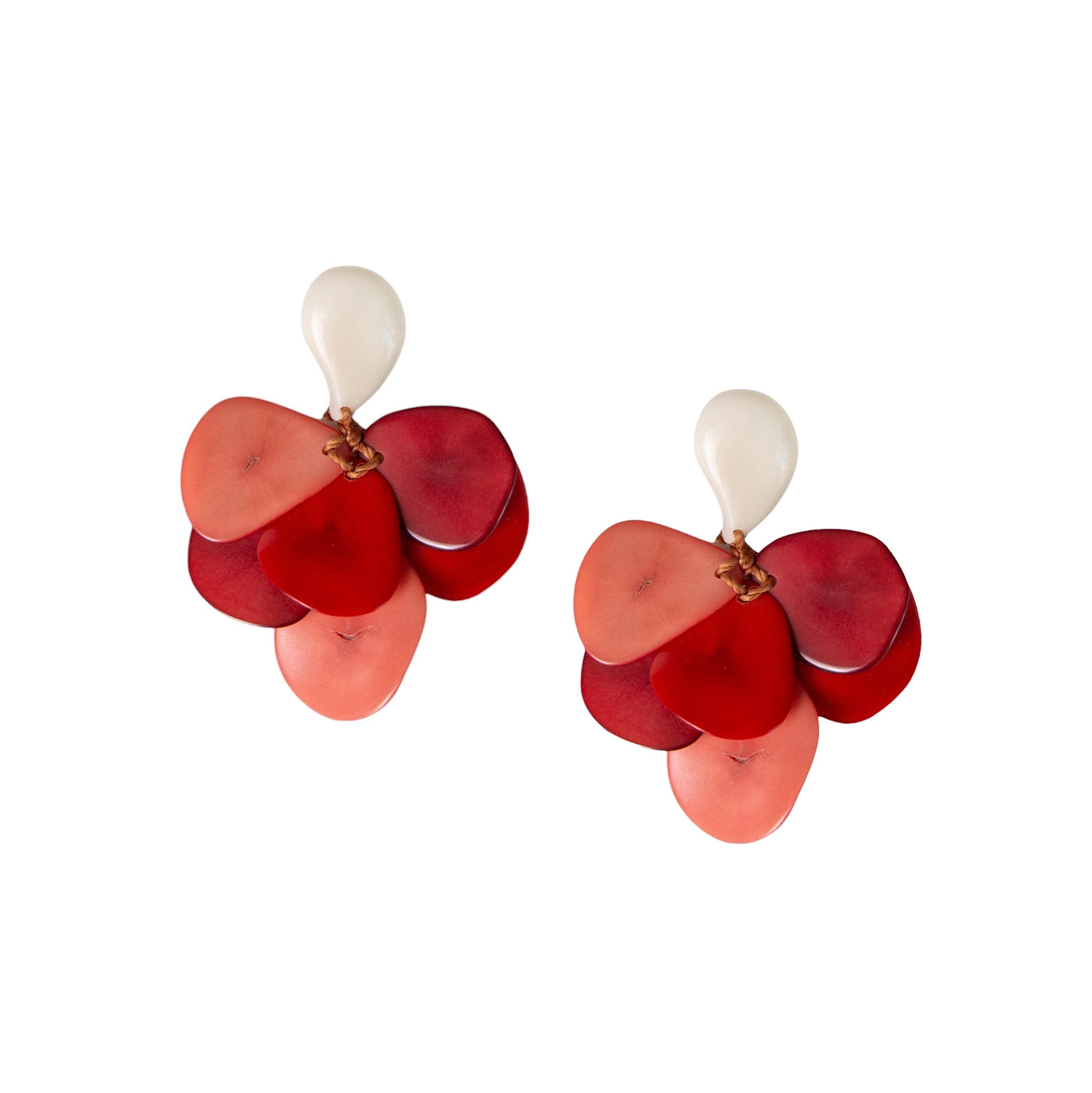 Organic Tagua Dorothea Earrings - Essential Elements Chicago
