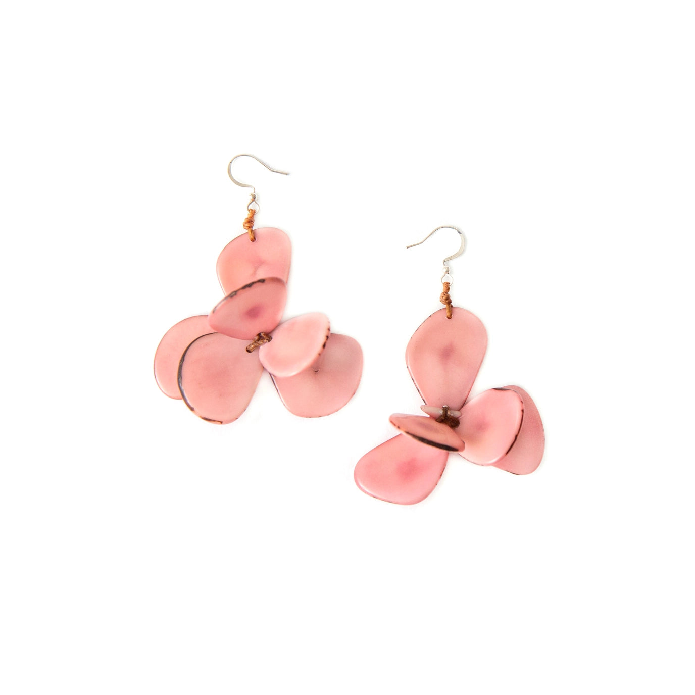 Organic Tagua Florence Earrings - Essential Elements Chicago