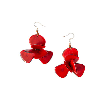 Organic Tagua Florence Earrings - Essential Elements Chicago