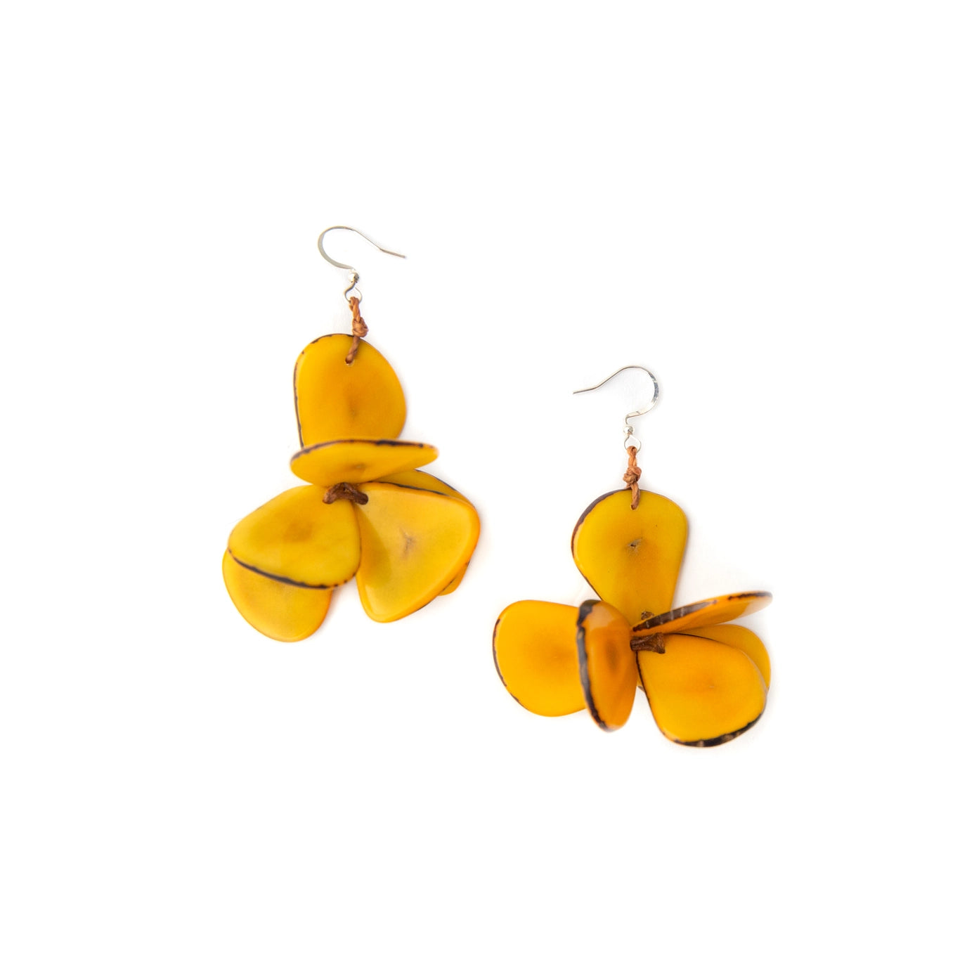 Organic Tagua Florence Earrings - Essential Elements Chicago