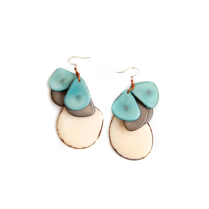 Organic Tagua Jordin Earrings - Essential Elements Chicago
