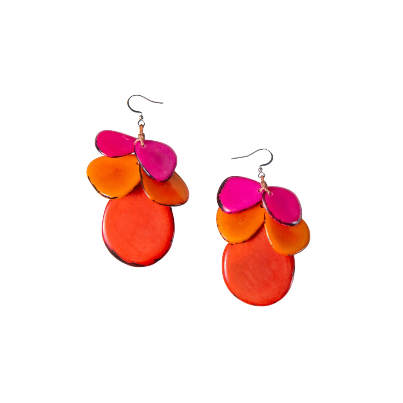 Organic Tagua Jordin Earrings - Essential Elements Chicago