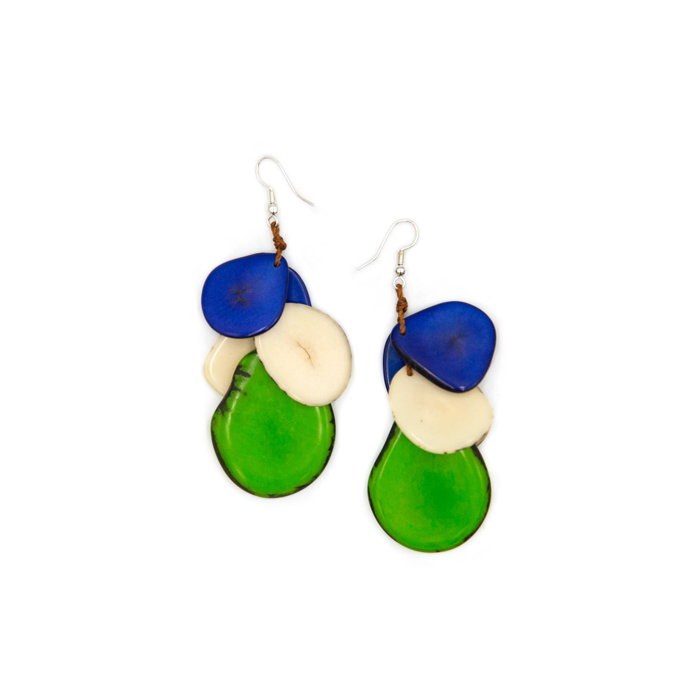 Organic Tagua Jordin Earrings - Essential Elements Chicago