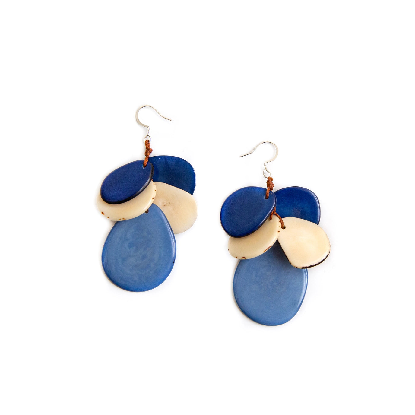Organic Tagua Jordin Earrings - Essential Elements Chicago