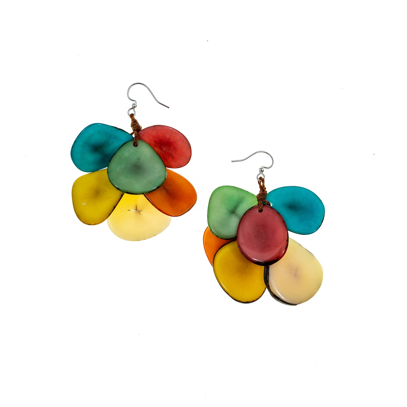 Organic Tagua Mariposa Earrings - Essential Elements Chicago