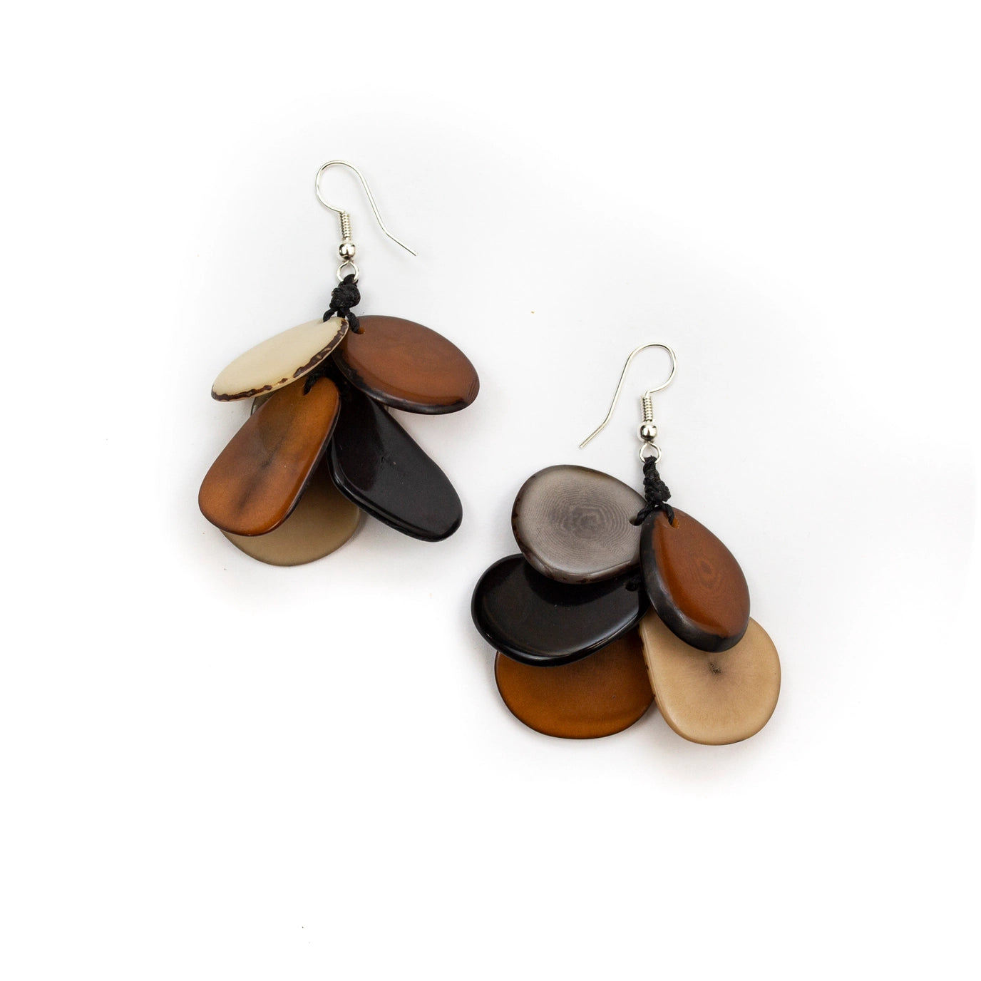 Organic Tagua Mariposa Earrings - Essential Elements Chicago
