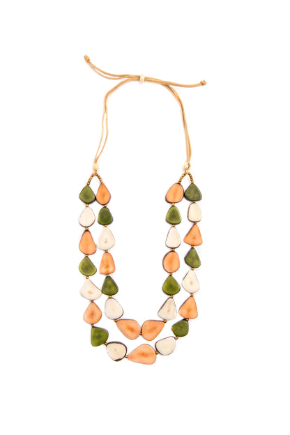 Organic Tagua Marlene Necklace - Essential Elements Chicago