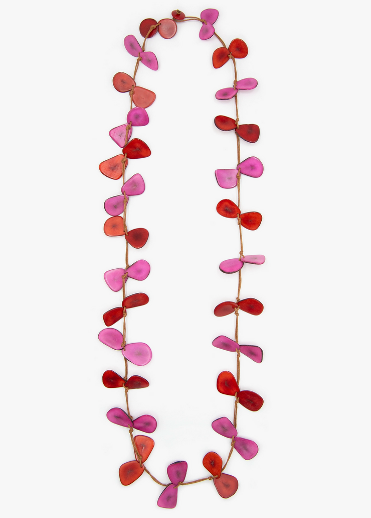 Organic Tagua Slice Necklace - Essential Elements Chicago